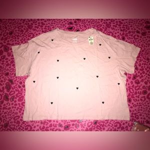 Victoria’s Secret PINK Medium Crop Top Valentine’s Day